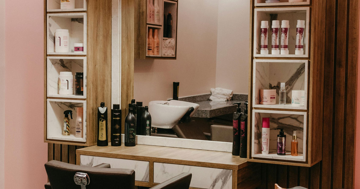 mobilier de coiffure